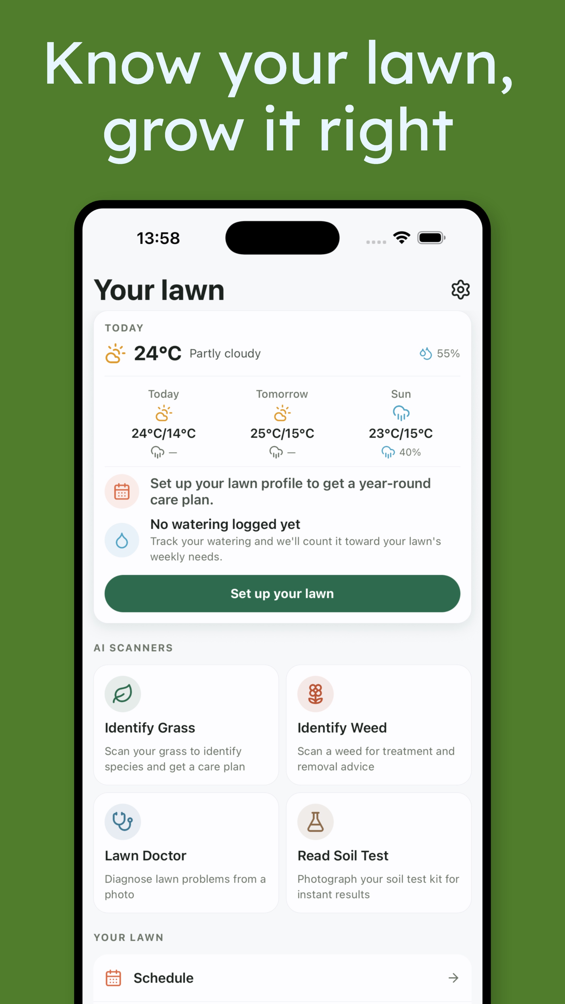 Lawn Scan app screenshot 2 of 5